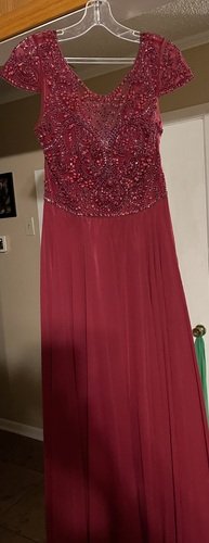 Maroon dress size 12